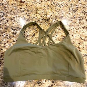 Lululemon Strappy Sports Bra Size 12